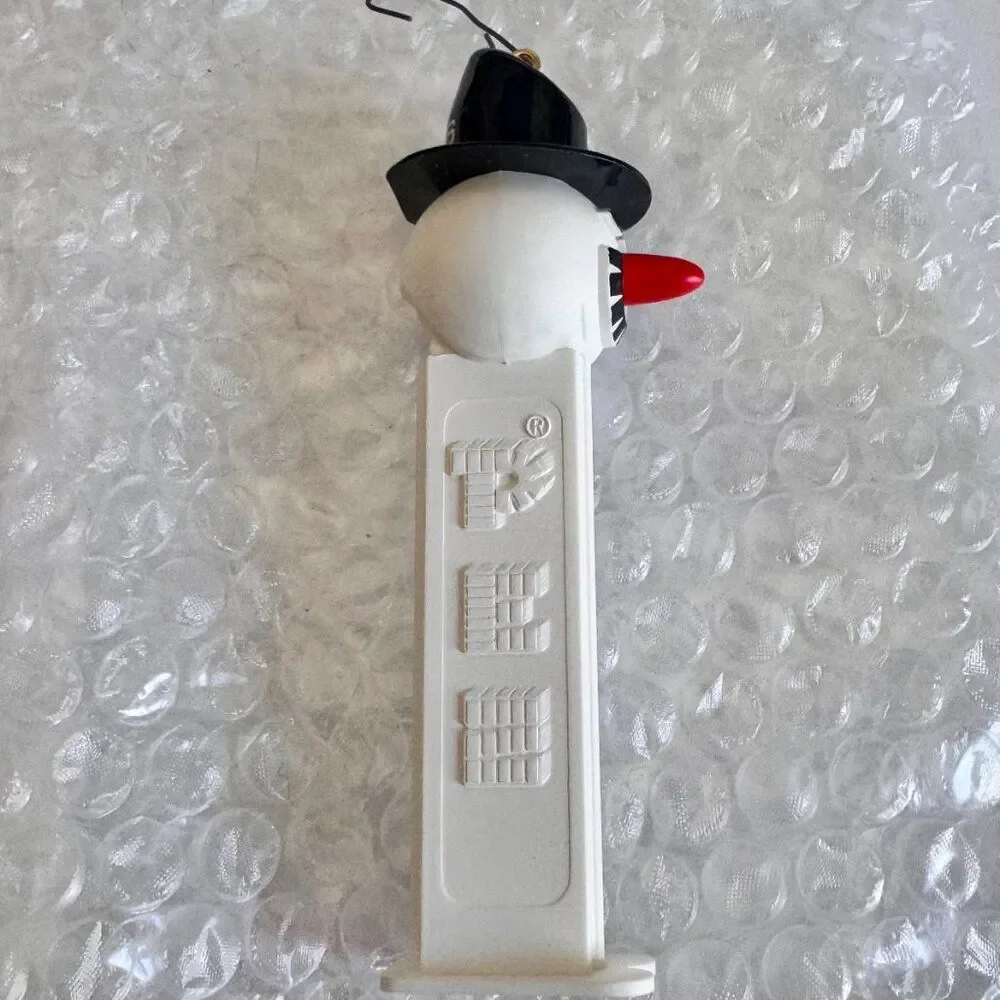 Pez Collectors Store Hallmark Keepsake Snowman Pez Ornament 1996